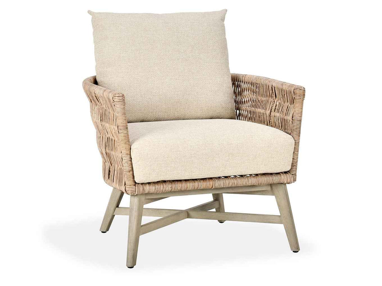 Collins Natural/Sand Outdoor Accent Chair by Classic Home at Eve Furniture