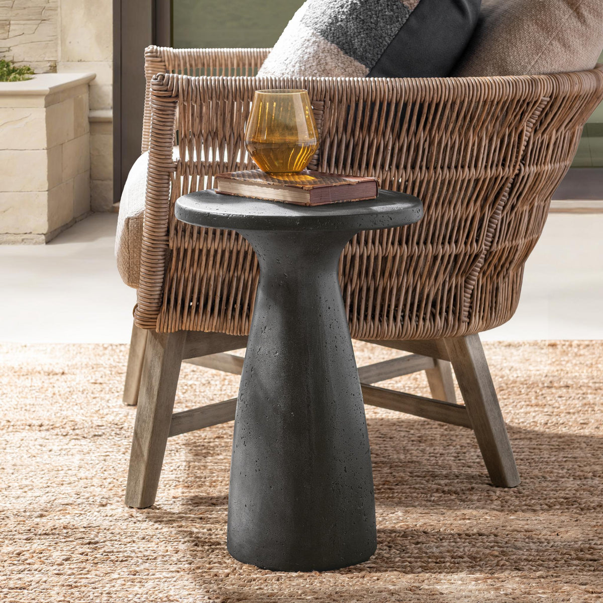 Collins Outdoor Accent Table by Classic Home at Eve Furniture
