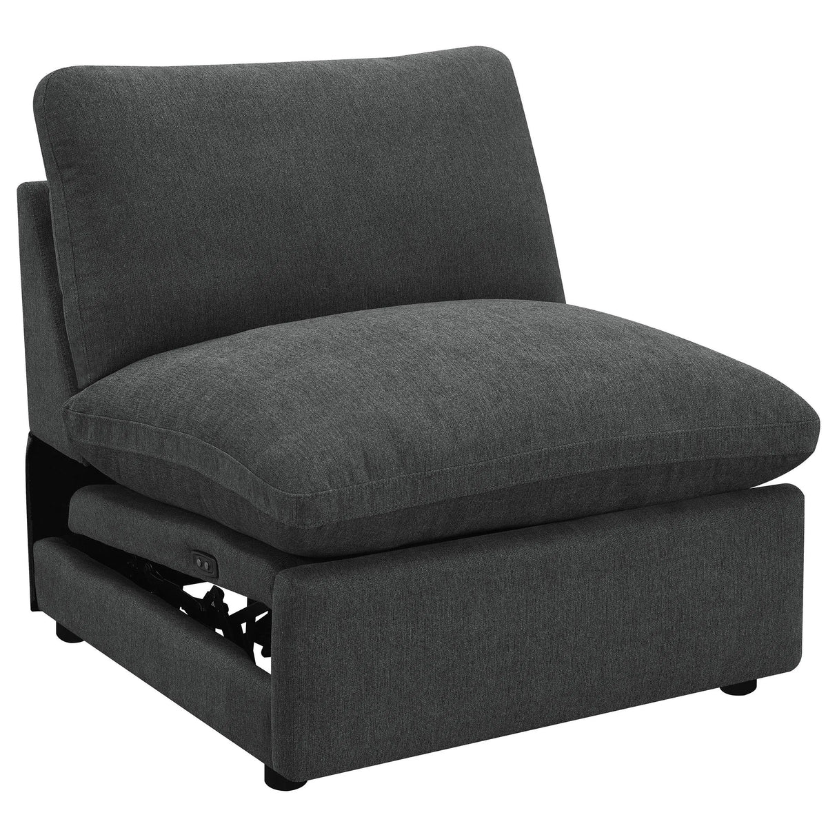 Collins Dark Grey 5-piece Modular Power Reclining Sectional by Coaster at Eve Furniture