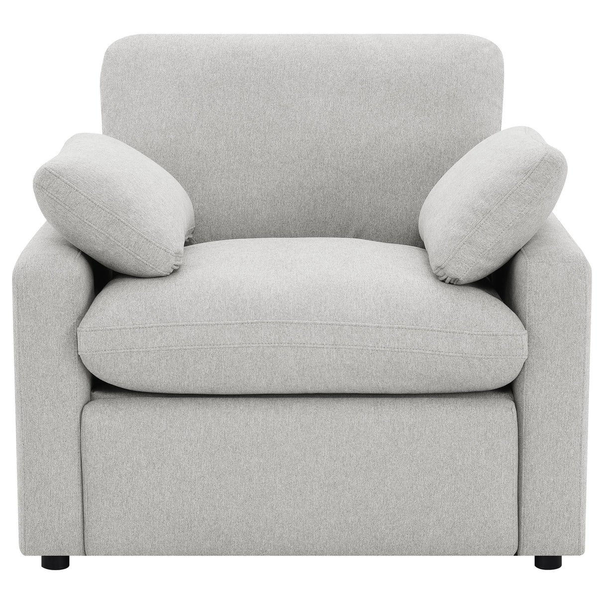 Collins Grey Upholstered Power Recliner Chair by Coaster at Eve Furniture