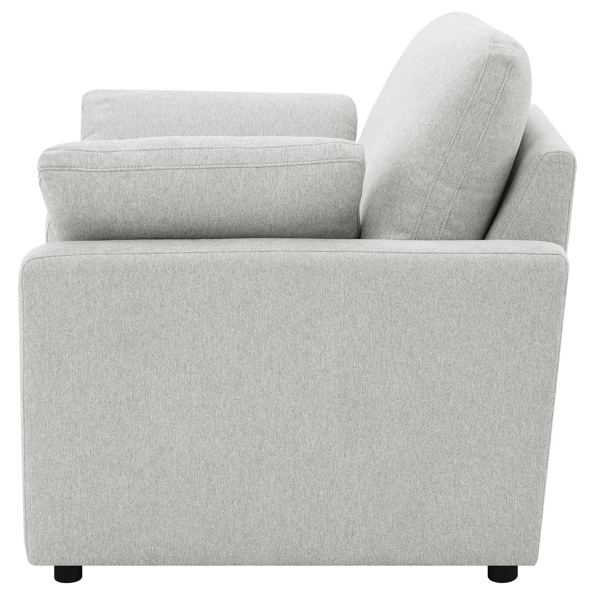 Collins Grey Upholstered Power Recliner Chair by Coaster at Eve Furniture