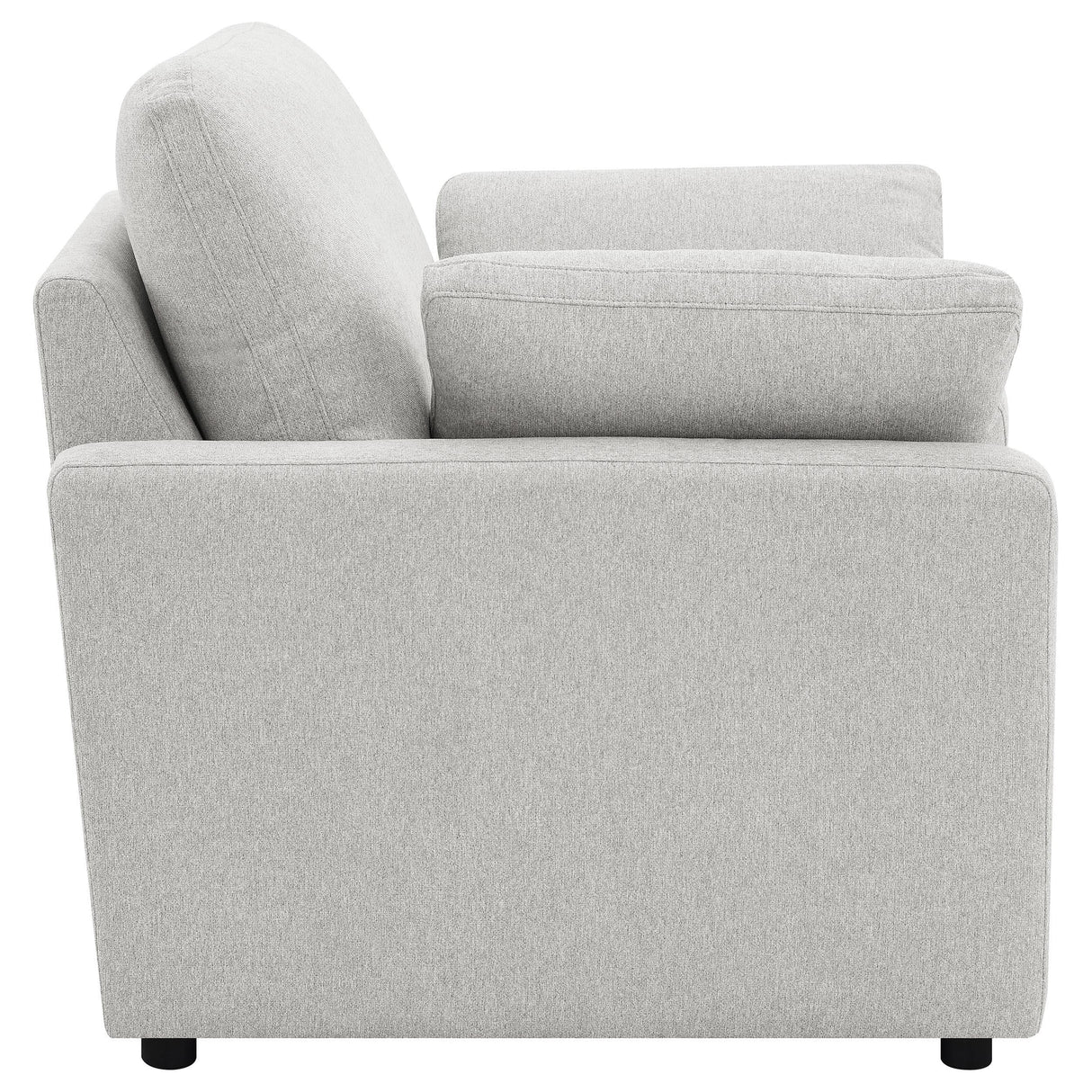 Collins Grey Upholstered Power Recliner Chair by Coaster at Eve Furniture