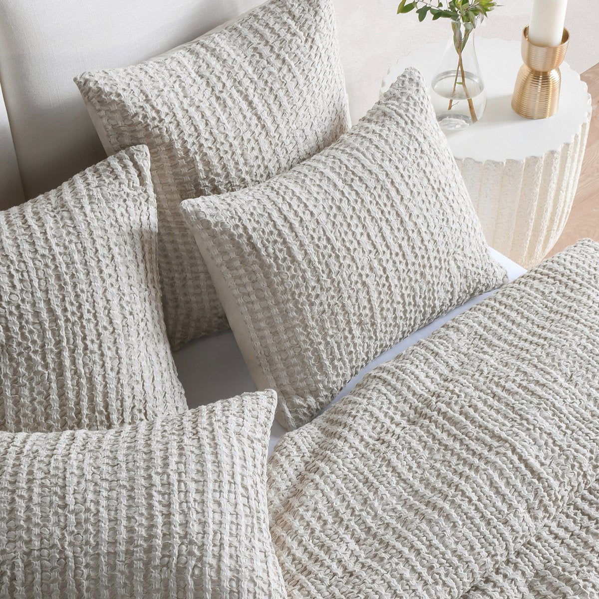 Colmar Natural Quilt Collection by Classic Home at Eve Furniture