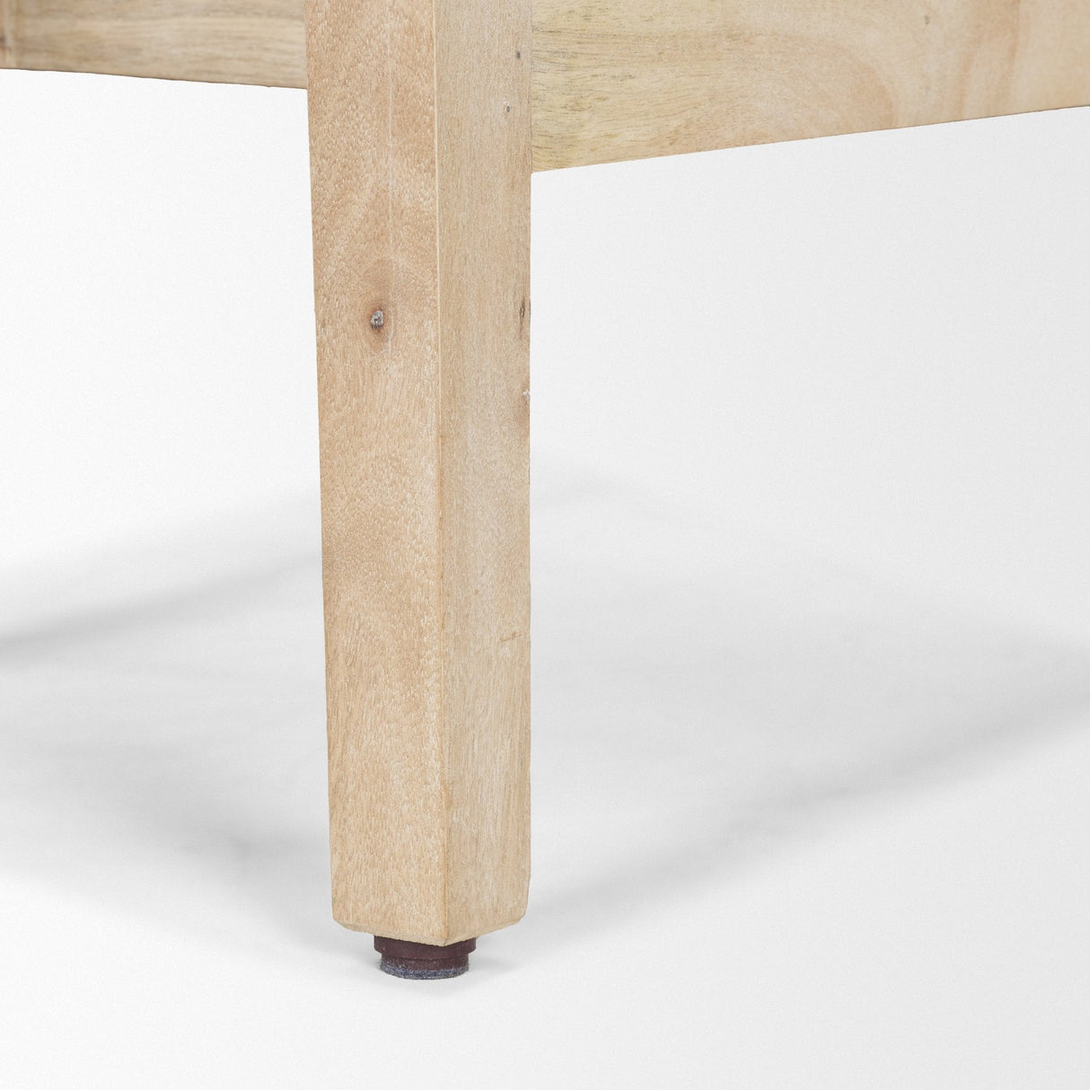 Colony Light Brown Solid Wood Counter Stool by Mercana at Eve Furniture