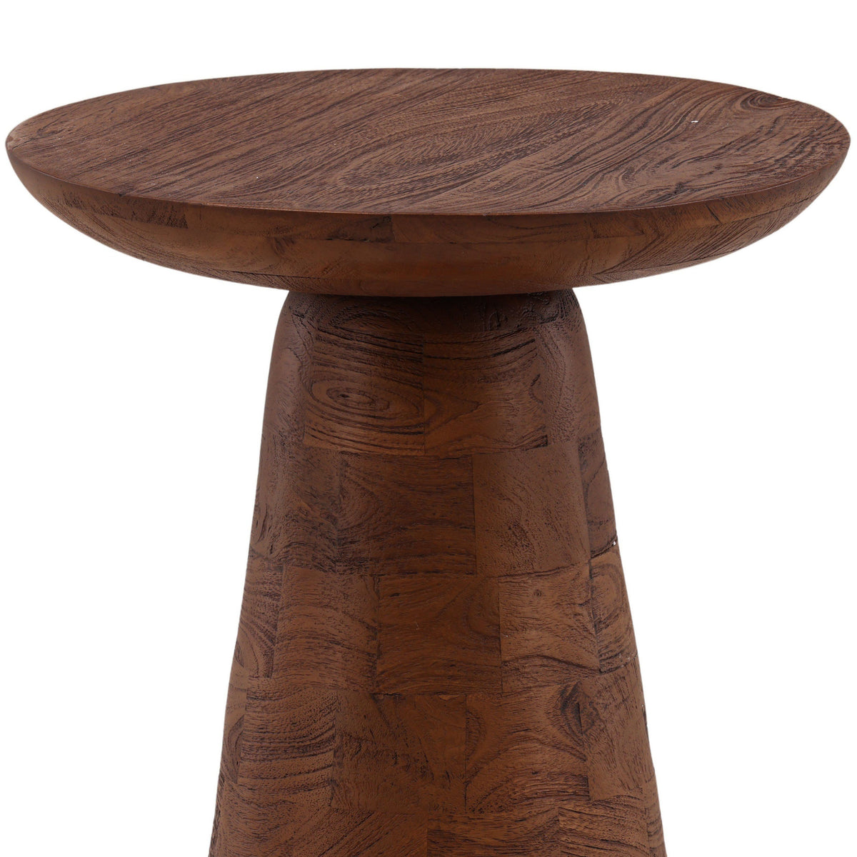 Colson Side Table, Brown by Dovetail at Eve Furniture