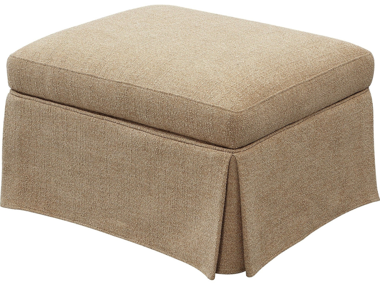 Colton Sourdough Upholstered Storage Ottoman by Modus Furniture at Eve Furniture