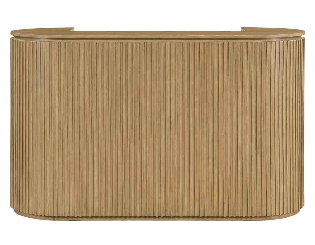 Colvin Toffee Finish Reeded Bar by Steve Silver at Eve Furniture
