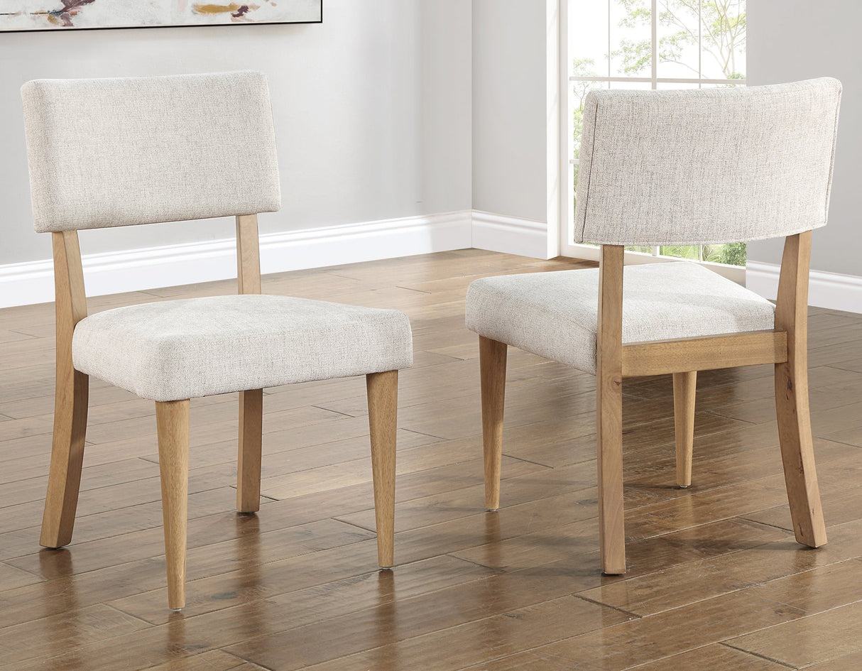Colvin Toffee/White Round Marble Top Dining Room Set by Steve Silver at Eve Furniture