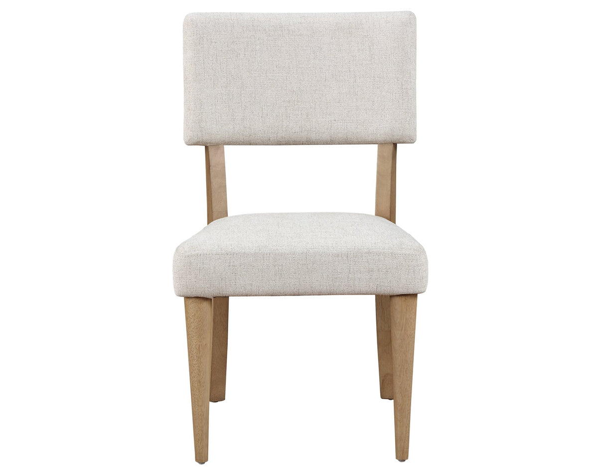 Colvin Toffee/White Round Marble Top Dining Room Set by Steve Silver at Eve Furniture