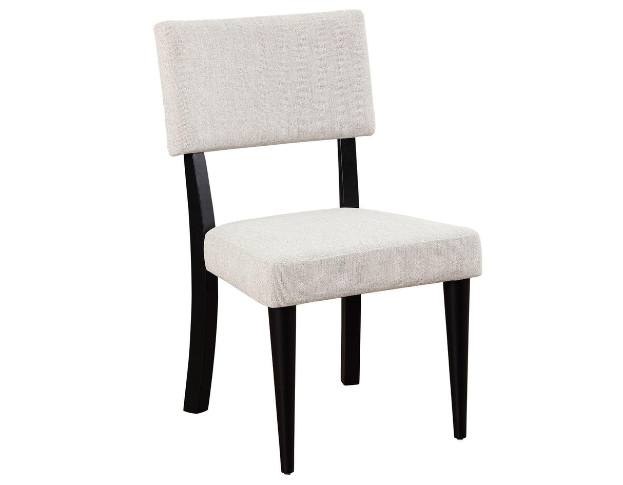 Colvin Black Side Chair by Steve Silver at Eve Furniture