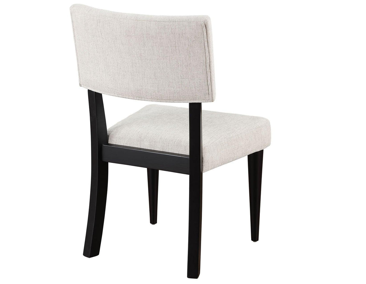 Colvin Black Side Chair by Steve Silver at Eve Furniture