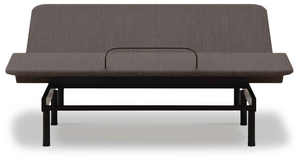 Comfort Classic Adj Base Black California King Adjustable Base by Ashley at Eve Furniture