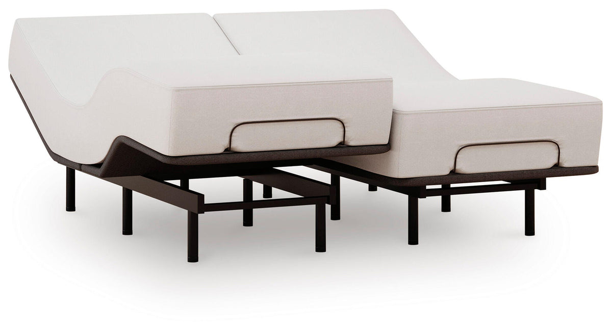 Comfort Classic Black Split California King Adjustable Base by Ashley at Eve Furniture