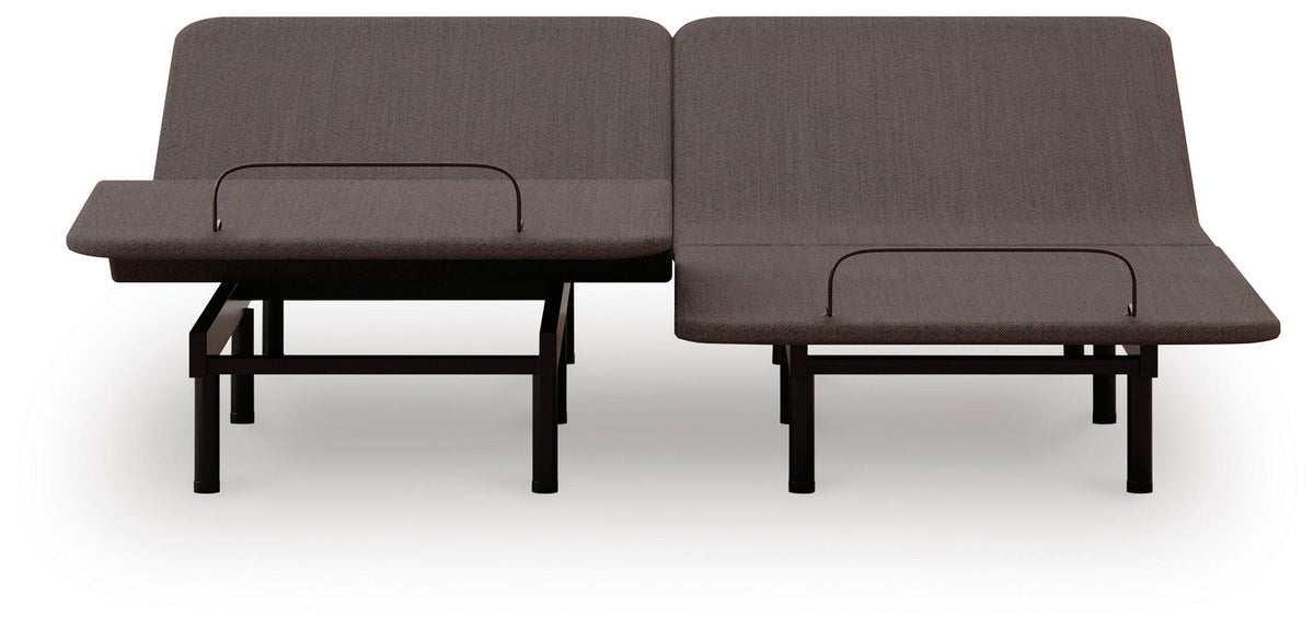 Comfort Classic Black Split California King Adjustable Base by Ashley at Eve Furniture