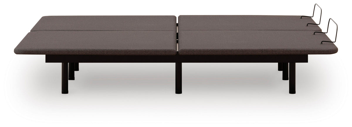 Comfort Classic Black Split California King Adjustable Base by Ashley at Eve Furniture