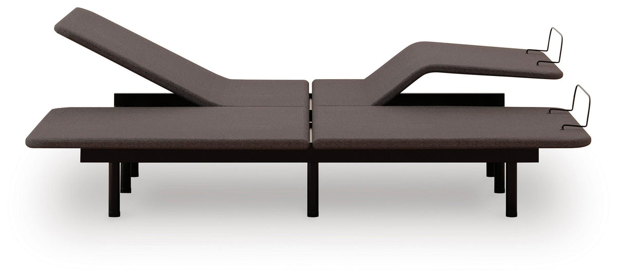Comfort Classic Black Split California King Adjustable Base by Ashley at Eve Furniture