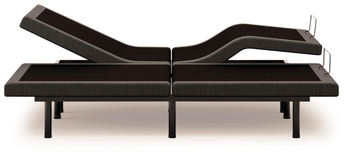 Comfort Premier Black Split California King Adjustable Base by Ashley at Eve Furniture