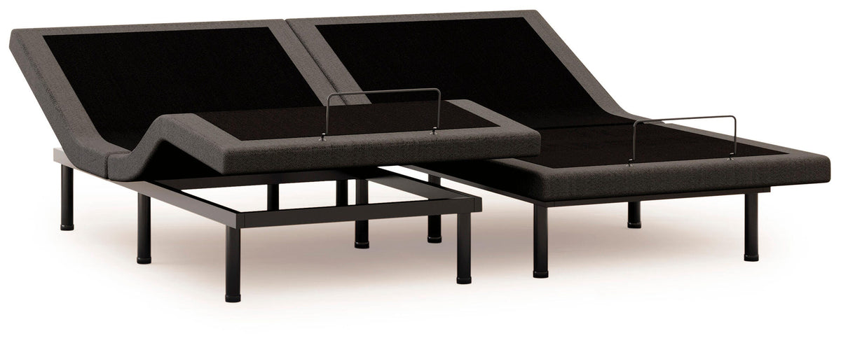 Comfort Premier Black Split California King Adjustable Base by Ashley at Eve Furniture