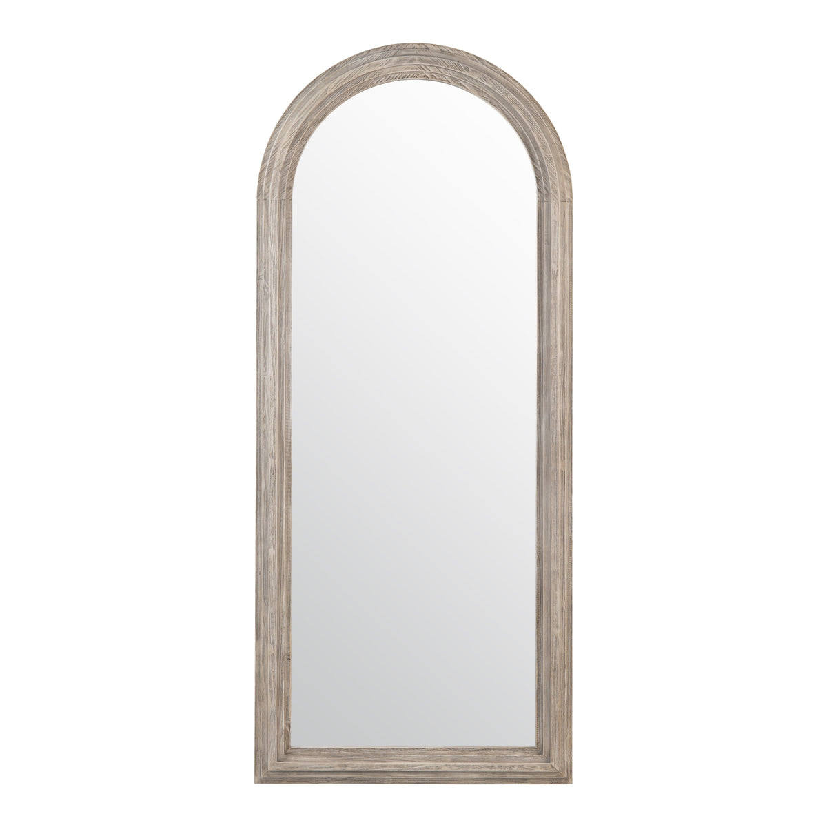 Commack Natural/Brown Wall Mirror by Crestview at Eve Furniture
