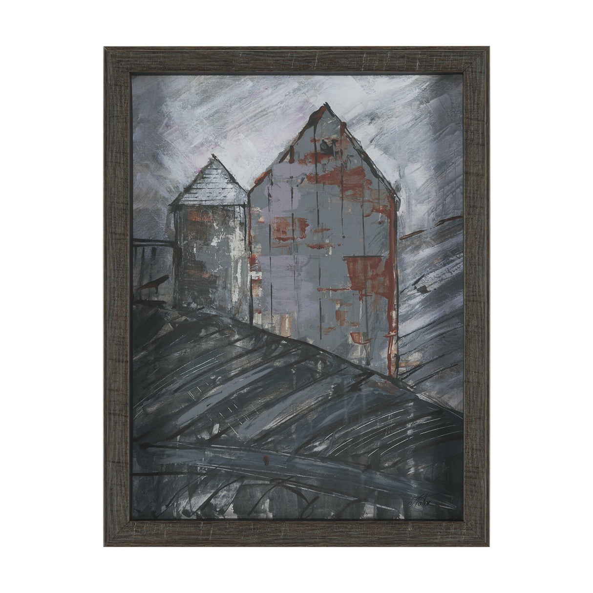 Community 1B by Mercana Studio Framed Artwork Matted under Glass by Mercana at Eve Furniture