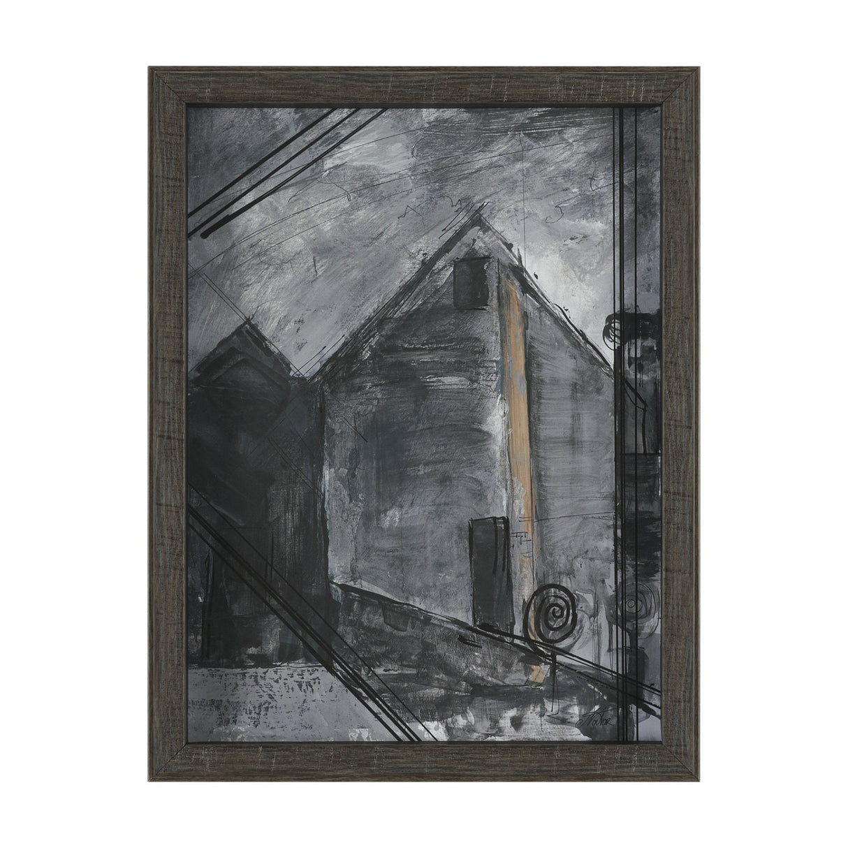 Community 2B by Mercana Studio Framed Artwork Matted under Glass by Mercana at Eve Furniture