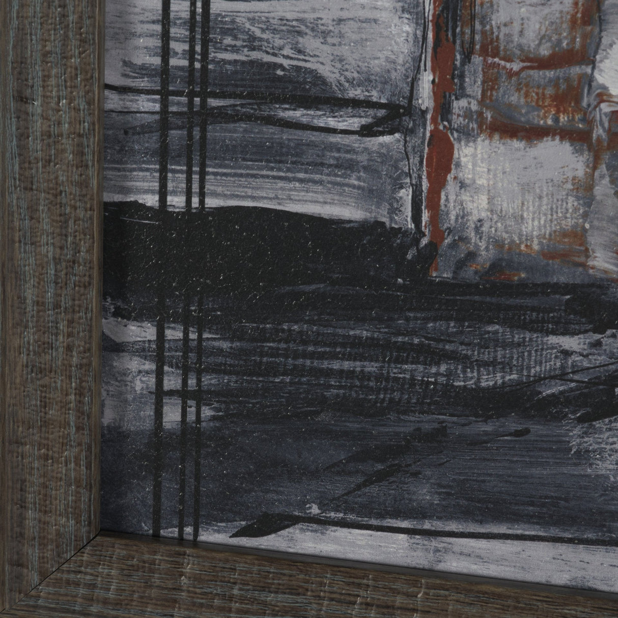 Community 3D by Mercana Studio Hand-Embellished Textured Framed Artwork Matted by Mercana at Eve Furniture