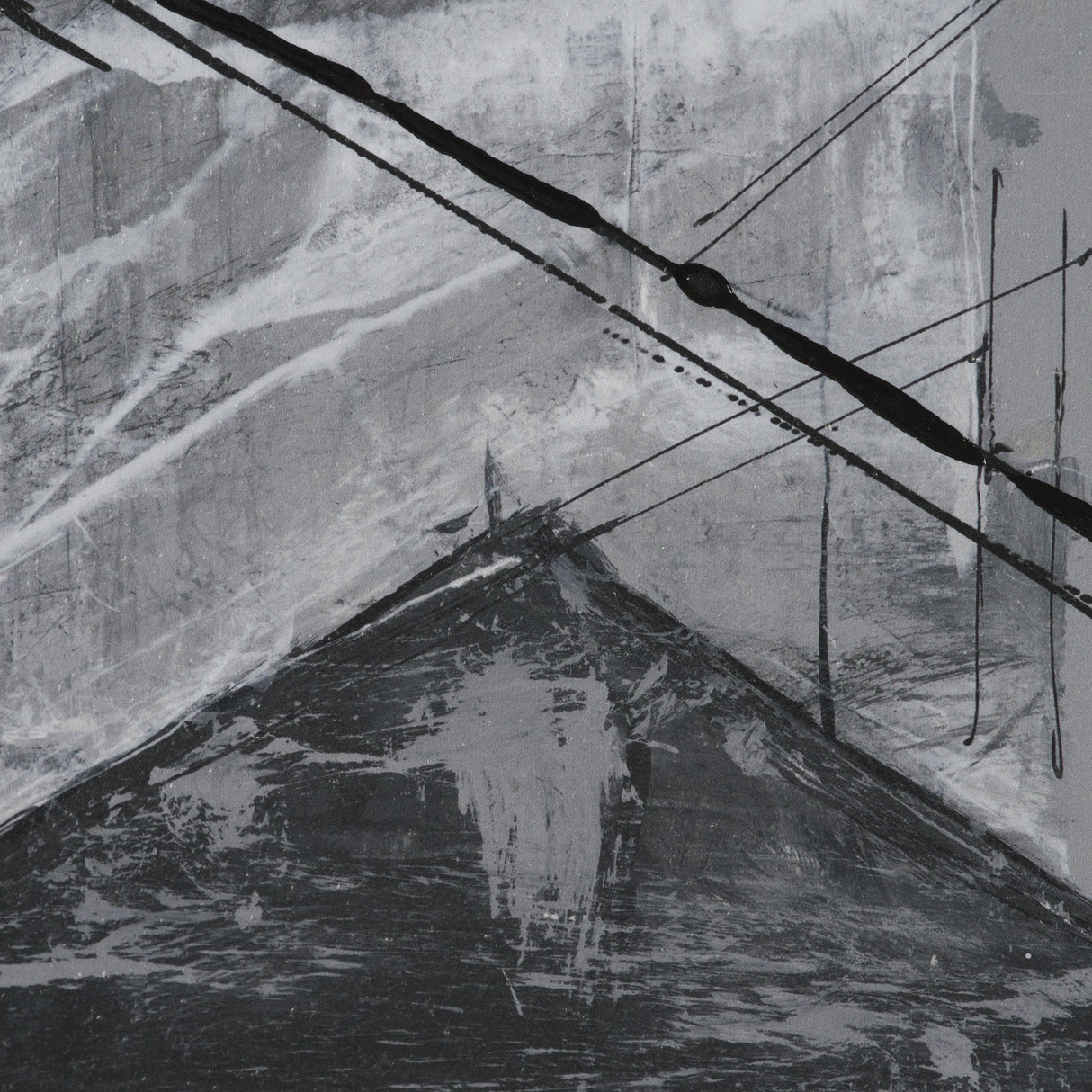 Community 4A by Mercana Studio Hand-Embellished Textured Framed Artwork Matted by Mercana at Eve Furniture