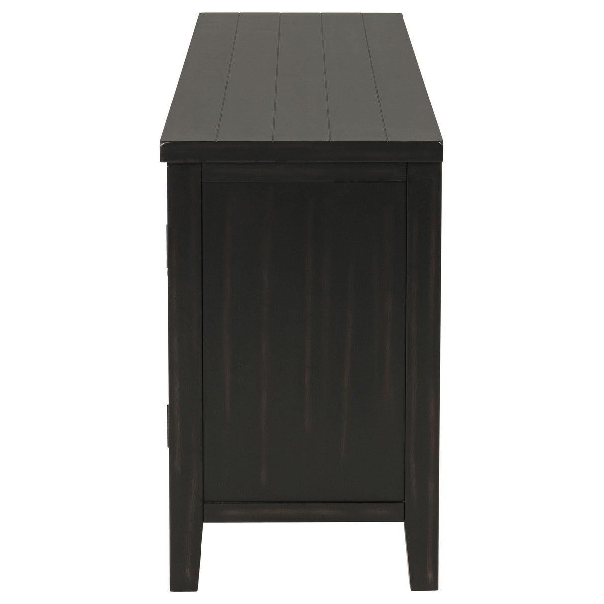 Concord Distressed Java 2-Door TV Stand Console by Coaster at Eve Furniture