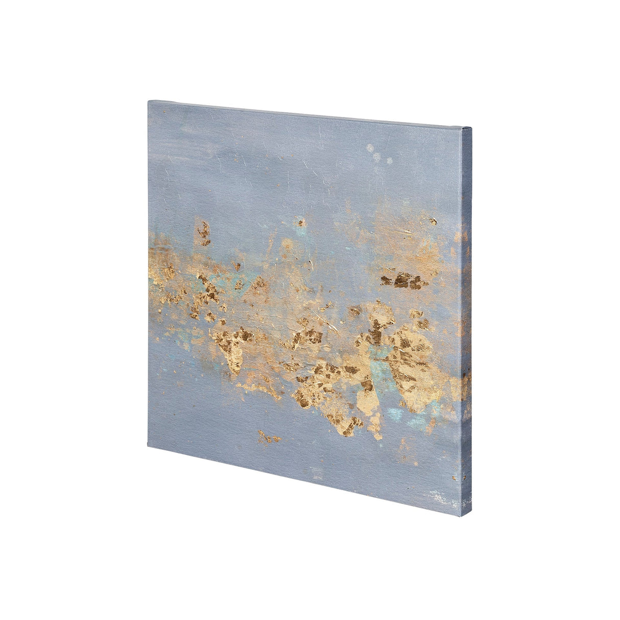 Concrete Gold 3 by Mercana Studio a Hand Embellished Textured Canvas by Mercana at Eve Furniture