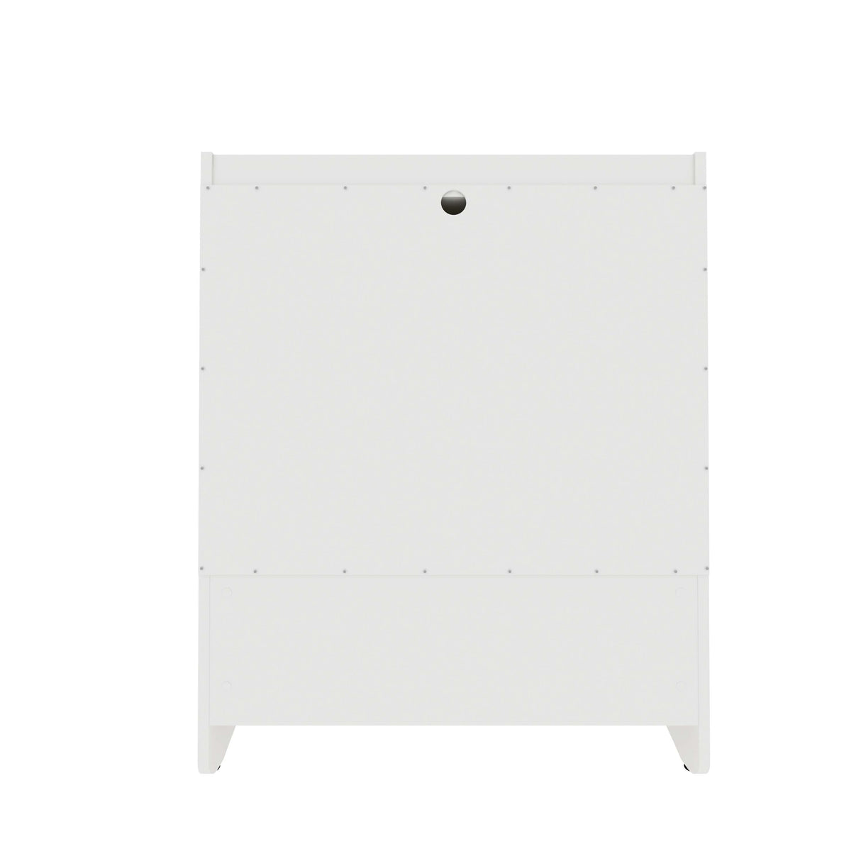 Coney 3-Piece Dresser and 2 Nightstands in White by Manhattan Comfort at Eve Furniture