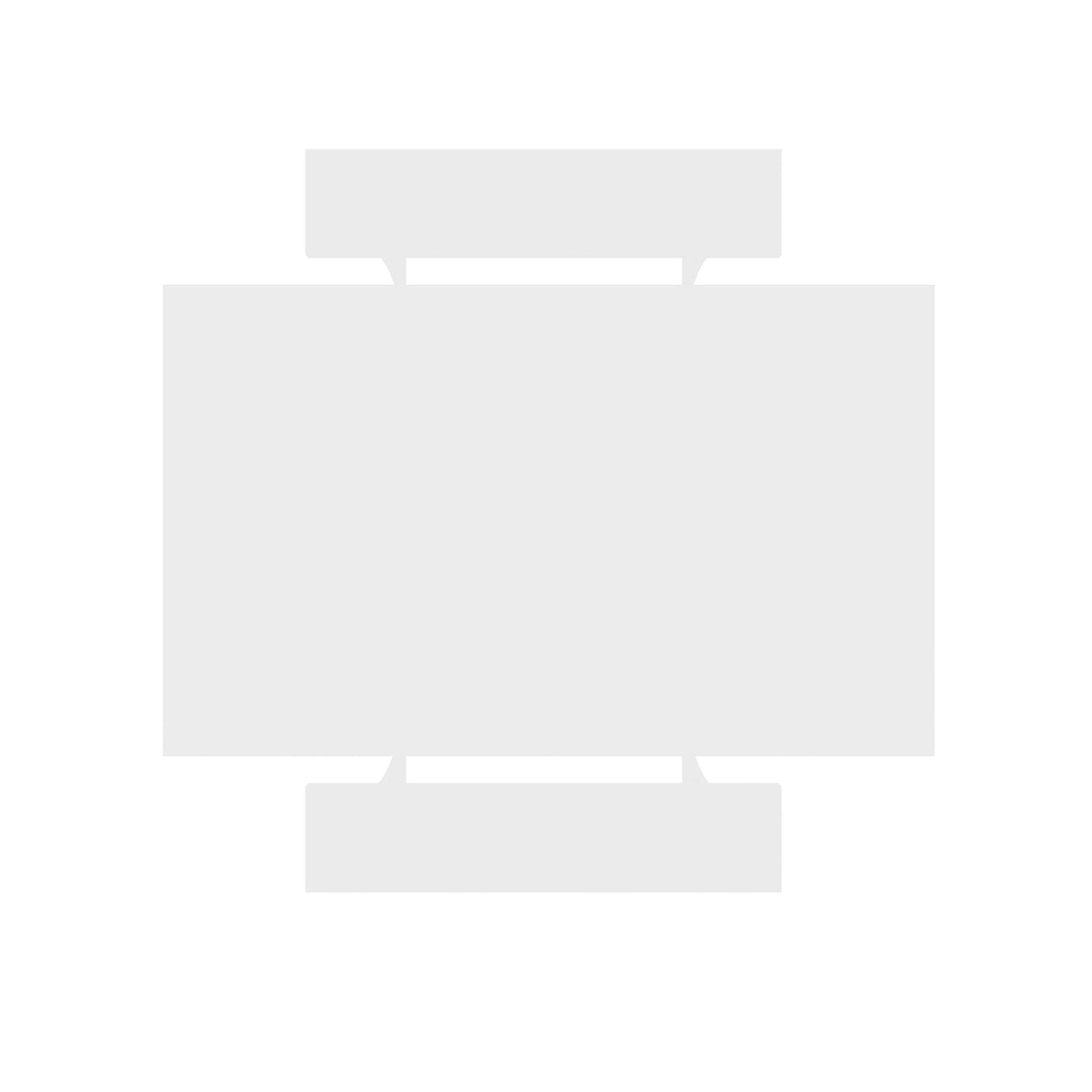 Coney Dining in White (set of 3) by Manhattan Comfort at Eve Furniture