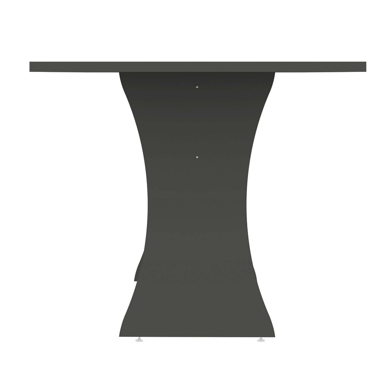 Coney Dining Table in Grey by Manhattan Comfort at Eve Furniture