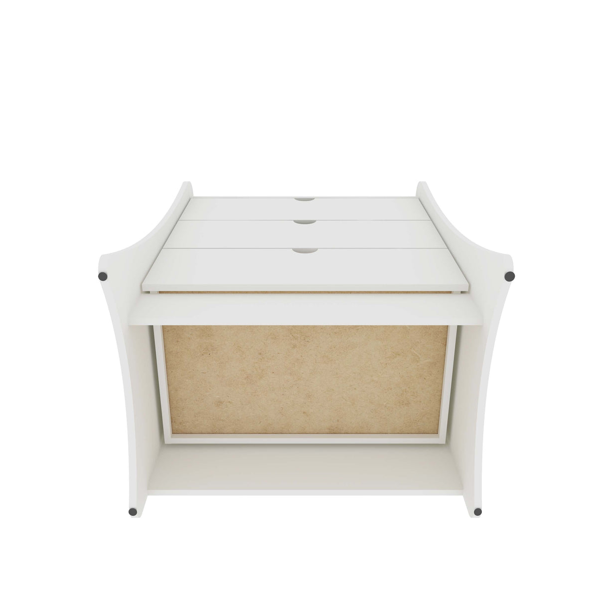 Coney Dresser in White by Manhattan Comfort at Eve Furniture