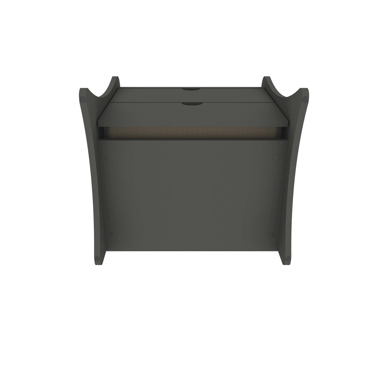 Coney Nightstand in Grey by Manhattan Comfort at Eve Furniture