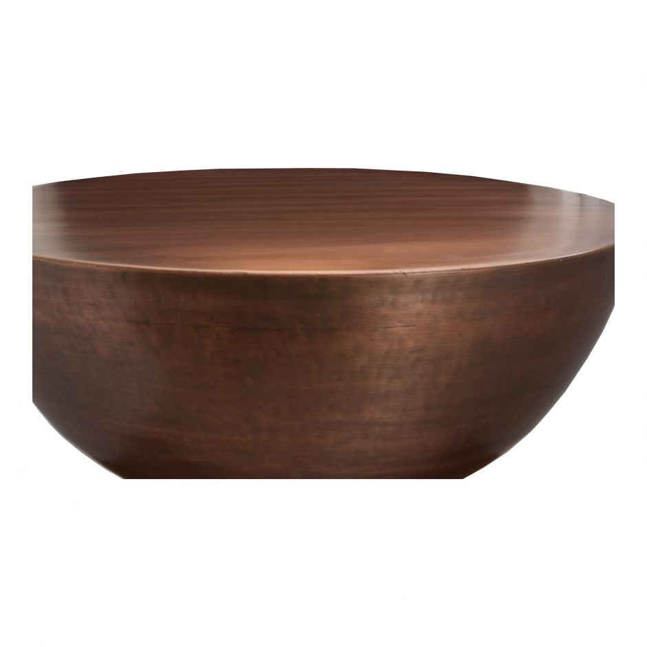Conga Coffee Table Copper by Moe's Home at Eve Furniture