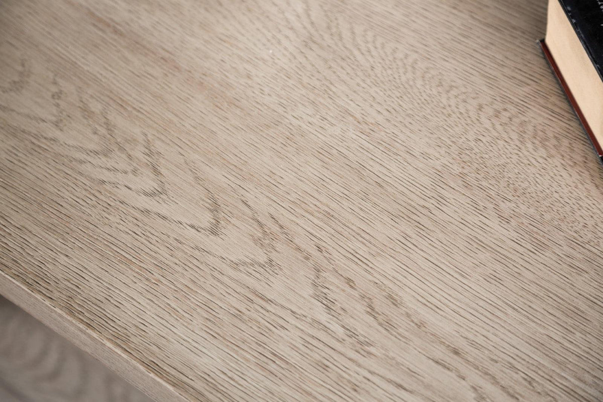 Conisbrough Oak Oval Cocktail Table by Furniture of America at Eve Furniture