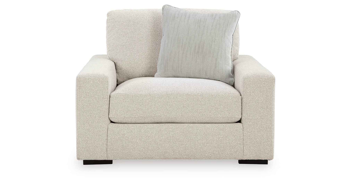 Conlee-Pike Linen Oversized Chair by Ashley at Eve Furniture