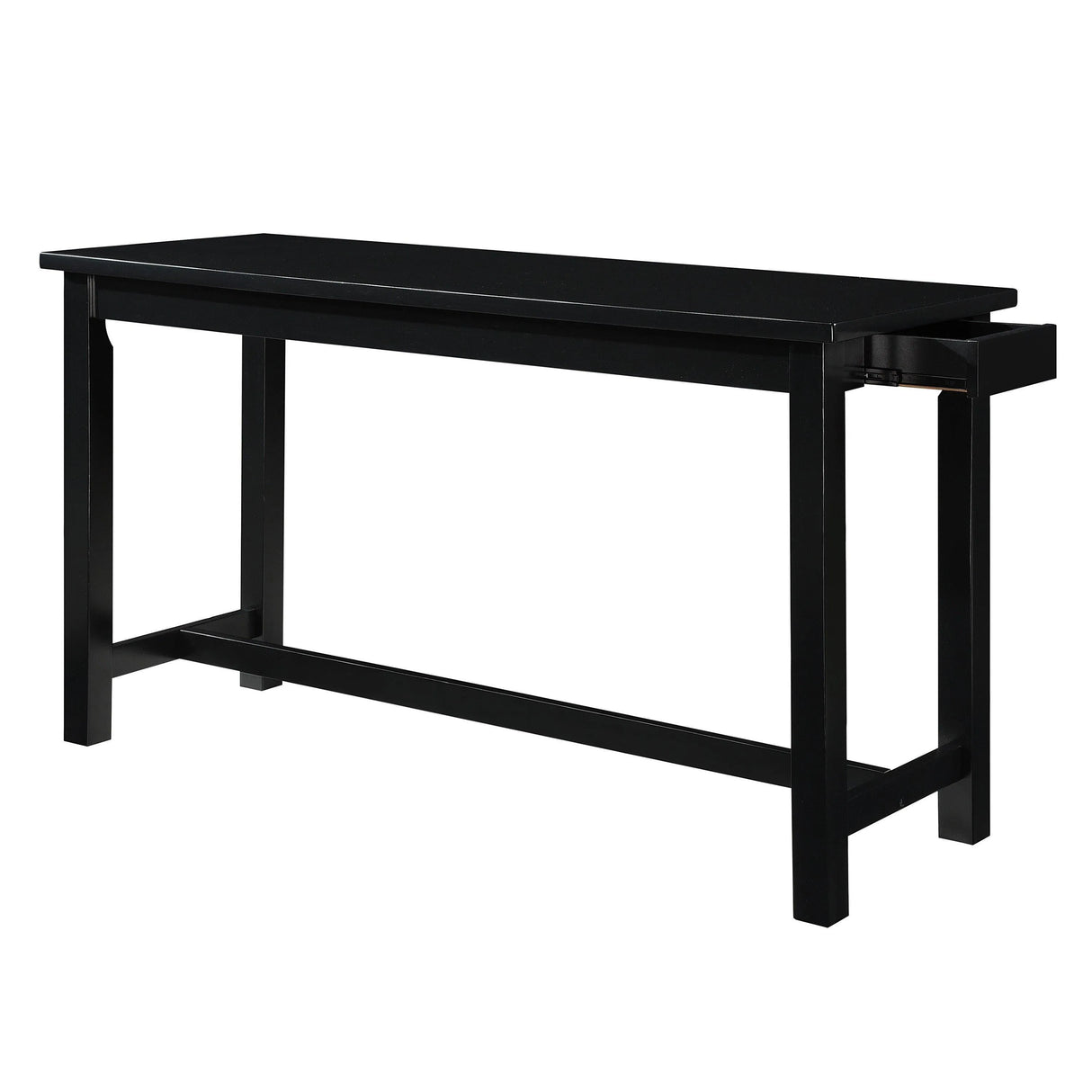 Connected Black 4-Piece Counter Height Set by Homelegance at Eve Furniture