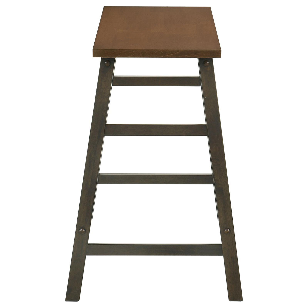 Connie Chestnut/Dark Brown 4-Piece Counter Height Set by Coaster at Eve Furniture