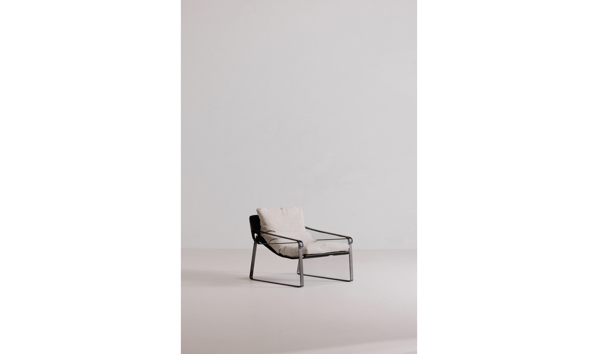 Connor Club Chair - White by Moe's Home at Eve Furniture