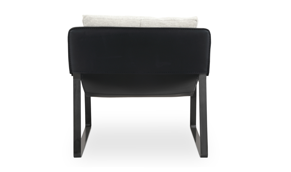 Connor Club Chair - White by Moe's Home at Eve Furniture
