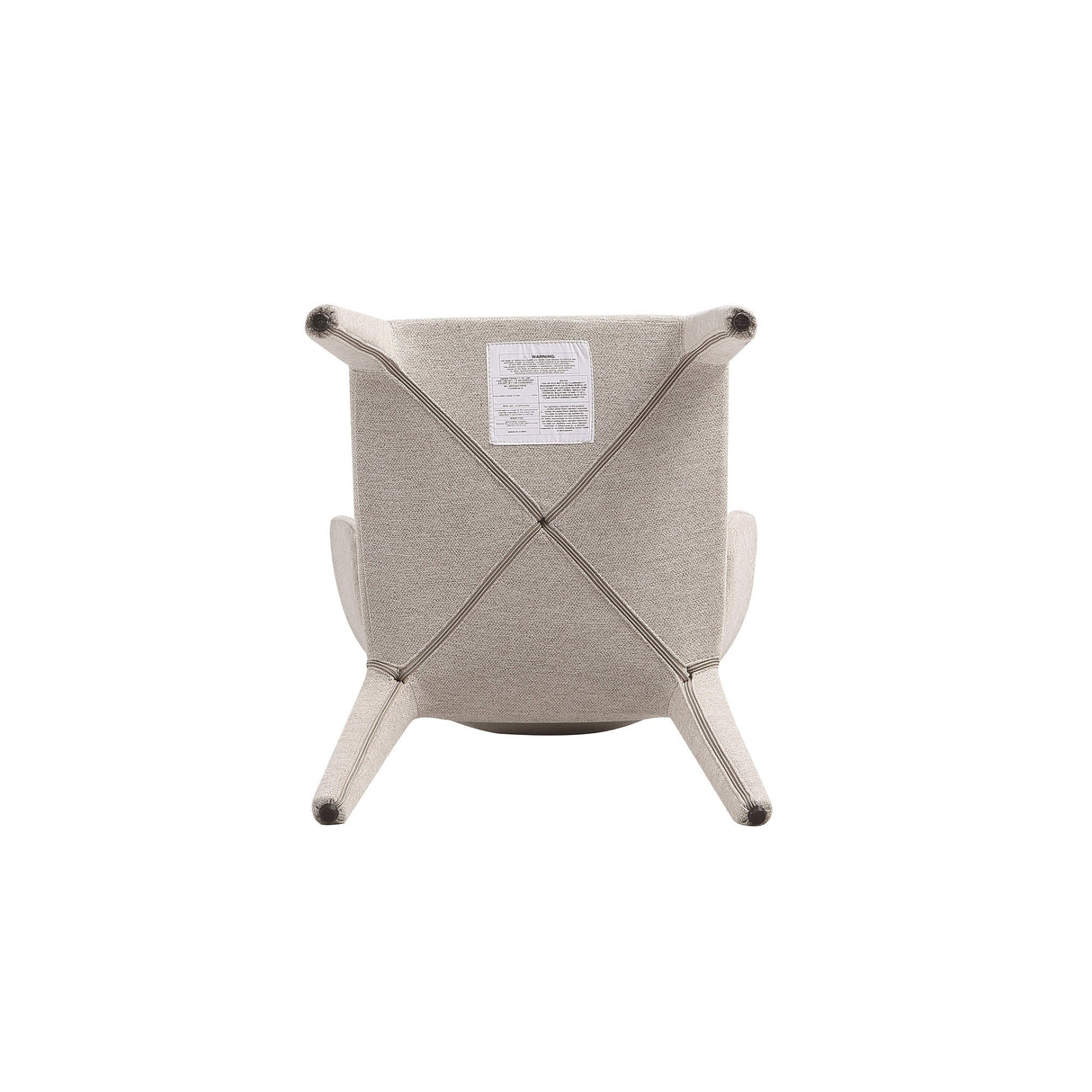 Conrad Woven Tweed Dining Chair in Wheat (set of 4) by Manhattan Comfort at Eve Furniture