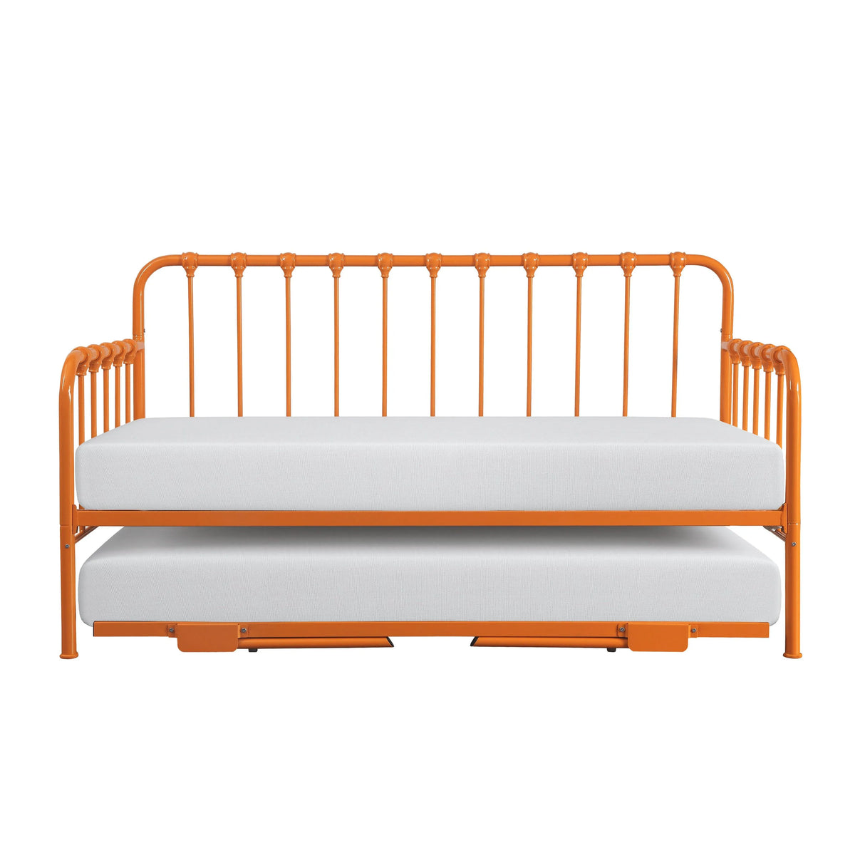 Constance Orange Daybed With Lift-Up Trundle by Homelegance at Eve Furniture