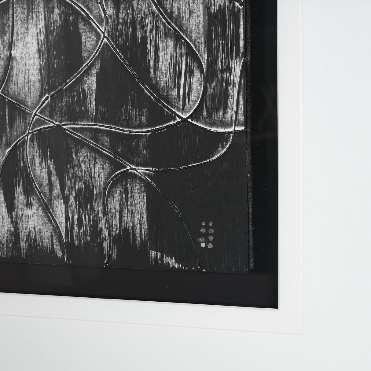 Continuous Strand II by Studio M a handmade Original Framed Artwork under Glass by Mercana at Eve Furniture