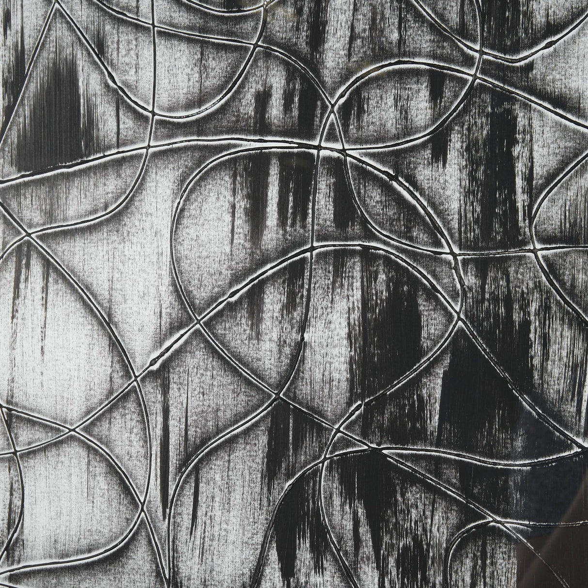Continuous Strand II by Studio M a handmade Original Framed Artwork under Glass by Mercana at Eve Furniture