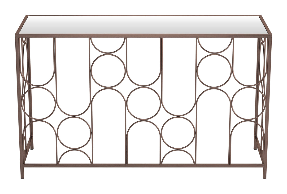 Convale Bronze Console Table by Zuomod at Eve Furniture