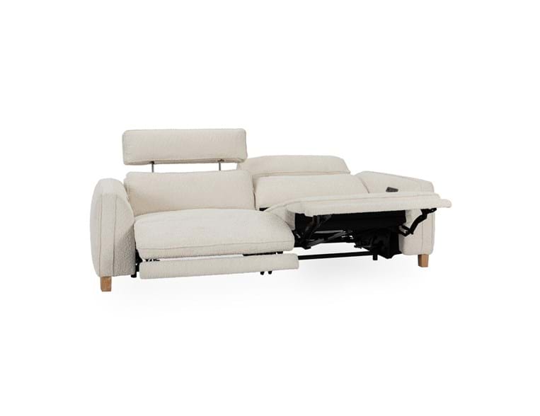 Conway Ivory 2 Piece Power Reclining Sofa by Classic Home at Eve Furniture