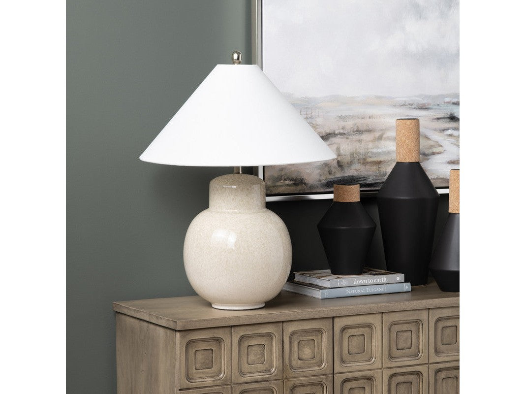 Coolie Tan Table Lamp by Crestview at Eve Furniture