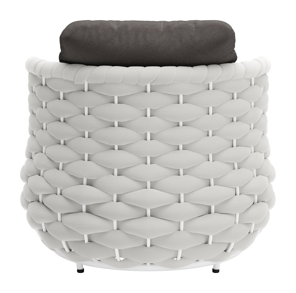 Coral Gray Reef Outdoor Accent Chair by Zuomod at Eve Furniture