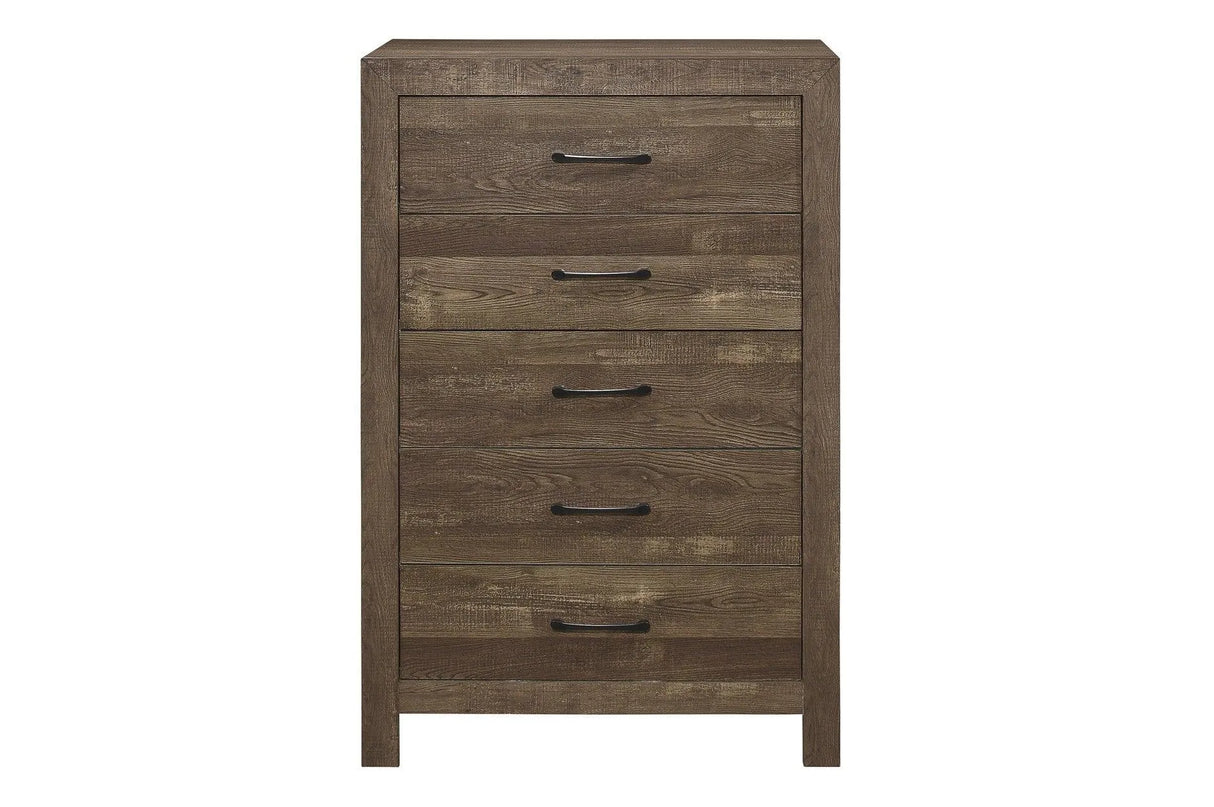 Corbin Brown Panel Bedroom Set by Homelegance at Eve Furniture